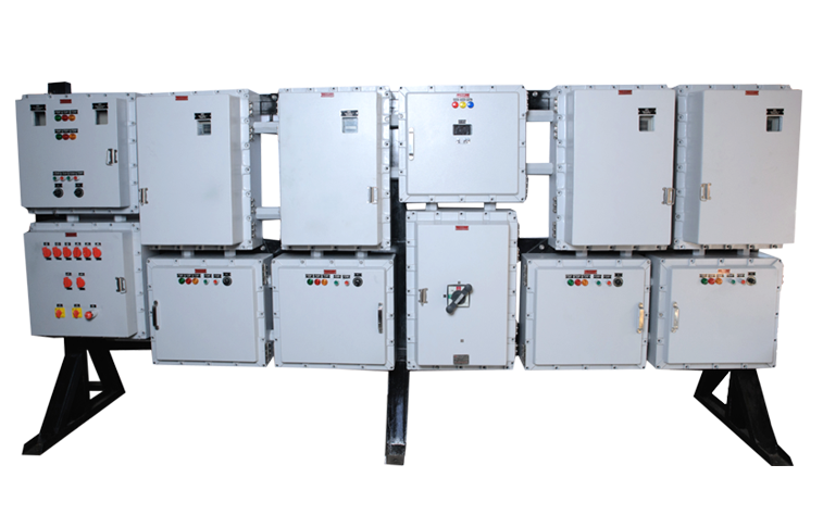 High-protection weatherproof panel with sealed door and wall-mounted enclosure – Hycone Projects